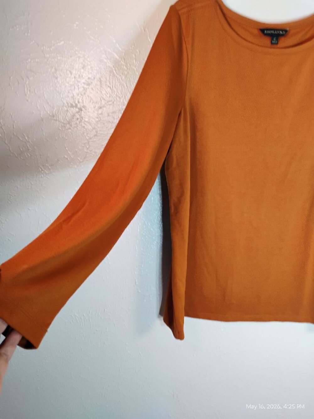 Banana Republic Long Sleeve Brown Women's Shirt Size XL